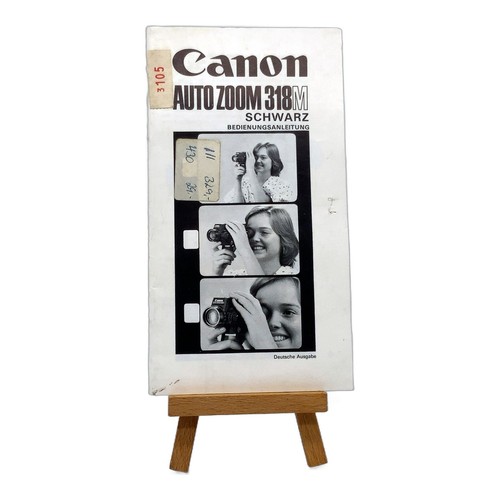 Canon auto zoom 318m manuale - canon,